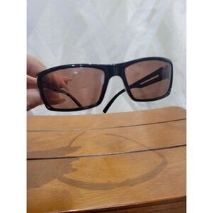 I-Drive Men's Black 7248 UV 400 Polarized Square Non-Prescription Sunglasses